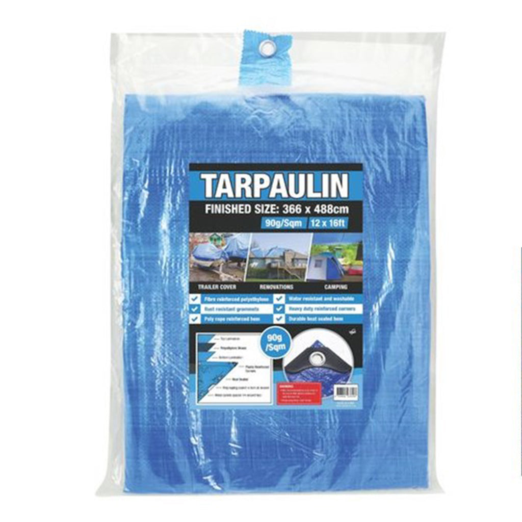 Tarpaulin Blue 3.66X4.8M 90G HAR-180