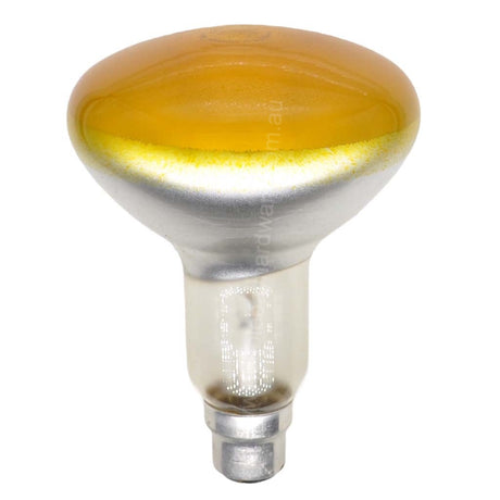 Thorn R95 Reflector Incandescent Light Bulb B22 240V 75W Yellow