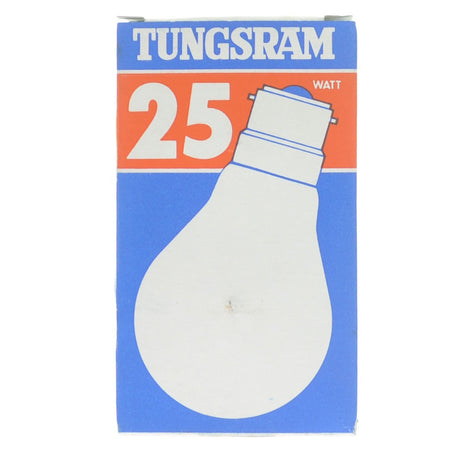 Tungsram GLS Coloured Incandescent Light Bulb B22 240V 25W Yellow