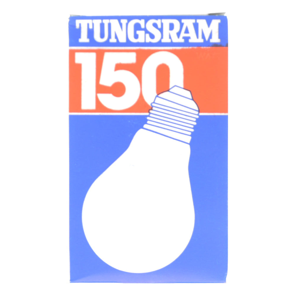 Tungsram GLS High Wattage Light Bulb E27 240V 150W Clear