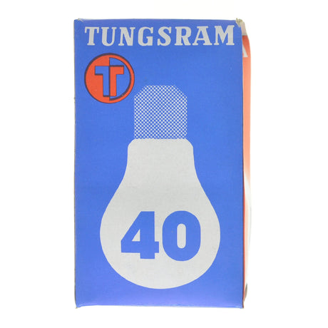 Tungsram GLS Incandescent Light Bulb E27 240V 40W Clear