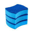 Dual Sided Sponge Scourers 3x8x10cm 3Pcs