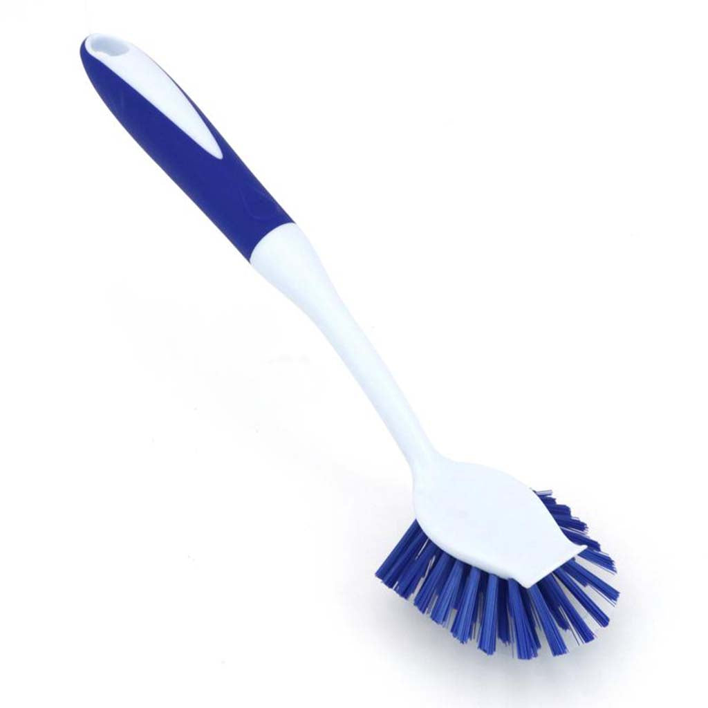 Dish Brush With Front Scraper 6.5x7x28.5cm