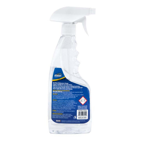 Effective against limescale, water spots, soap scum