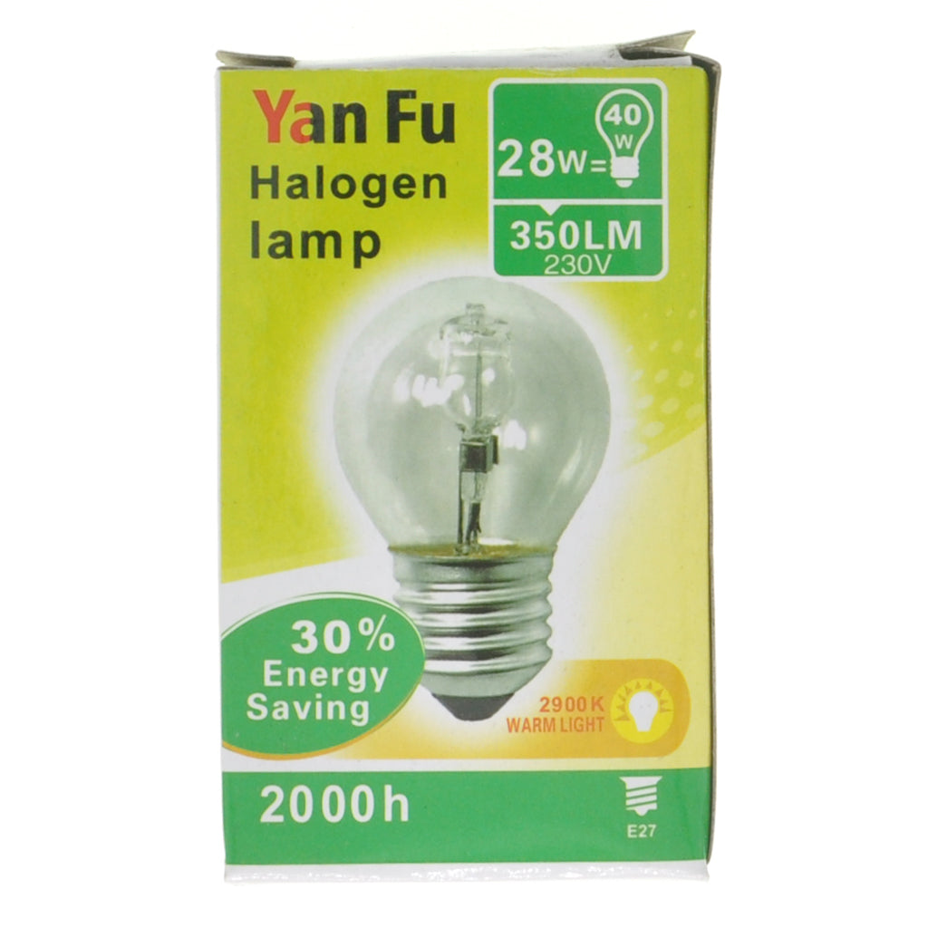 Yan Fu Fancy Round Oven Halogen Light Bulb  E27 240V 40W 300°C Clear