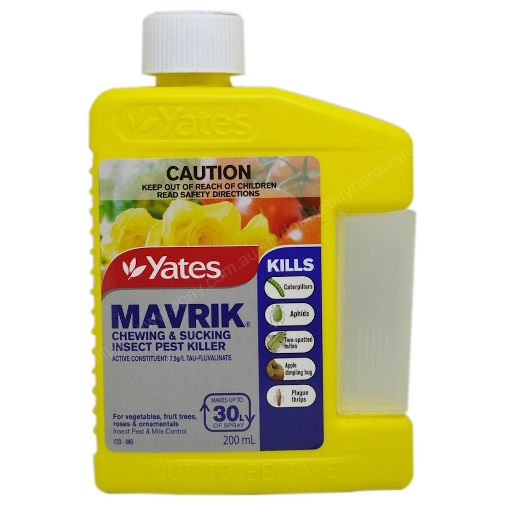 Controls leaf eating caterpillars. Also controls mites on ornamentals, aphids on tomatoes, dimpling bug and thrips on apples and plague thrips on cherries, nectarines, peaches, plums and table grapes 