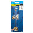 Zenith Cabin Hook 150mm Polished Brass WCA1150