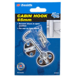 Zenith Cabin Hook 65mm Chrome Plated WCA0065