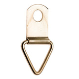 Zenith Large Picture Triangles Hooks Brass Plated 3Pcs WIC0004