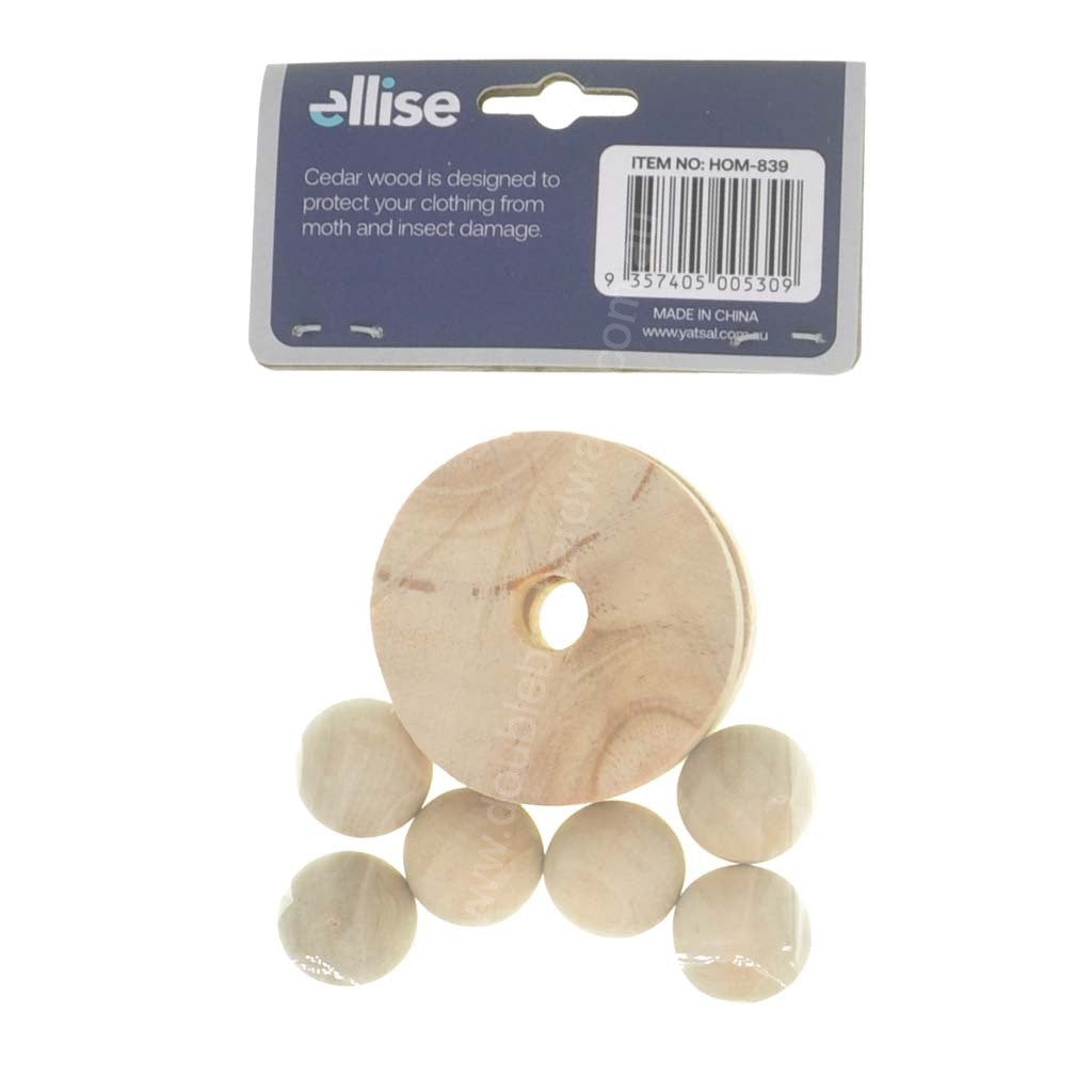 ellise Cedar Moth Balls 8pcs HOM-839