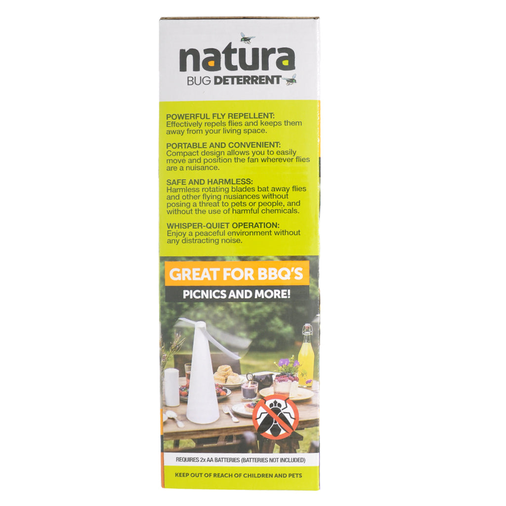 natura Bug Deterrent Fly Repellent Fan HOM-972