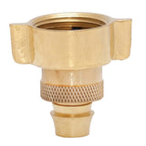 12mm brass 3/4" tap adaptor 