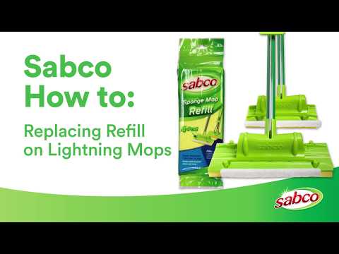 Sabco Space Saver Lightning Mop SAB30000