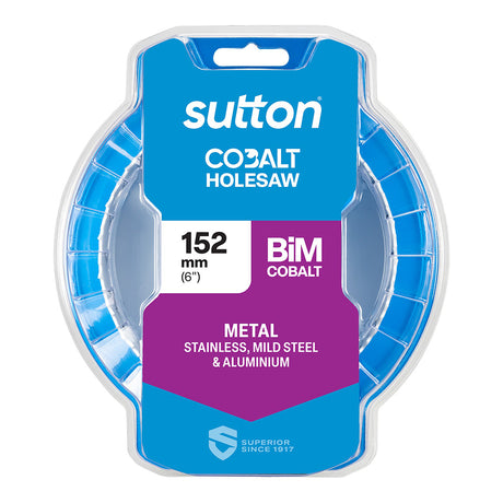 suttontools Bi-Metal Cobalt Holesaw 152mm H1251520