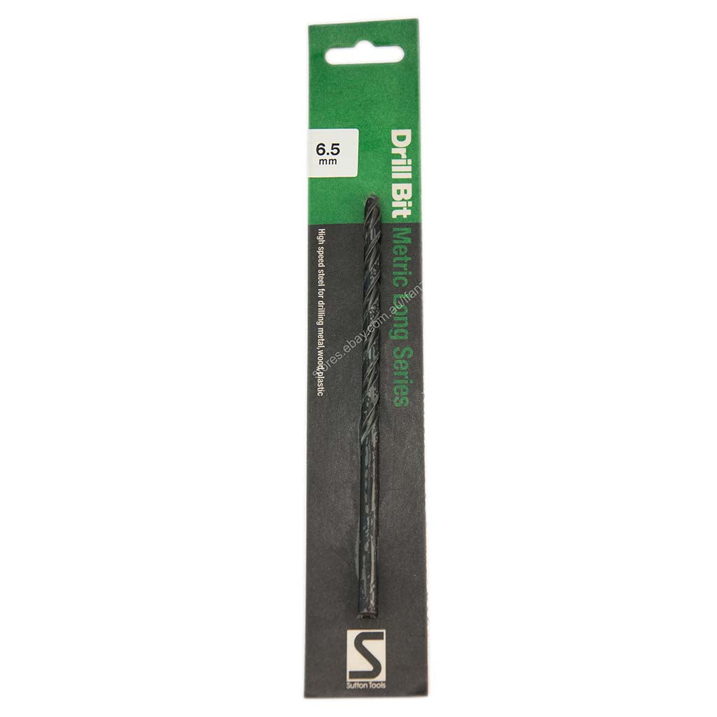 suttontools Metric HSS Long Series Drill Bits 6.5mm D1100650