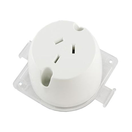 GEN3 Single Surface Socket Outlet 10A 250V AC GEN3SS1