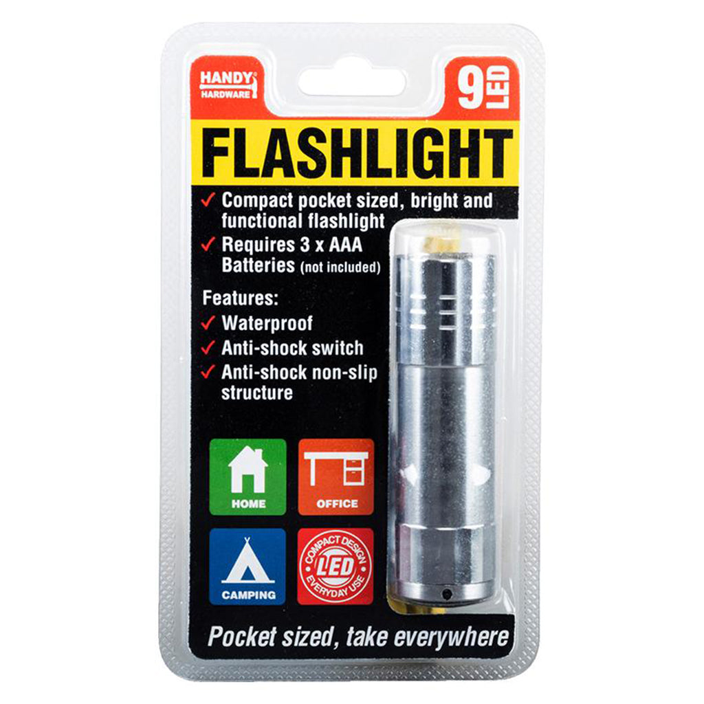 HANDY HARDWARE 9LED Flashlight 225866