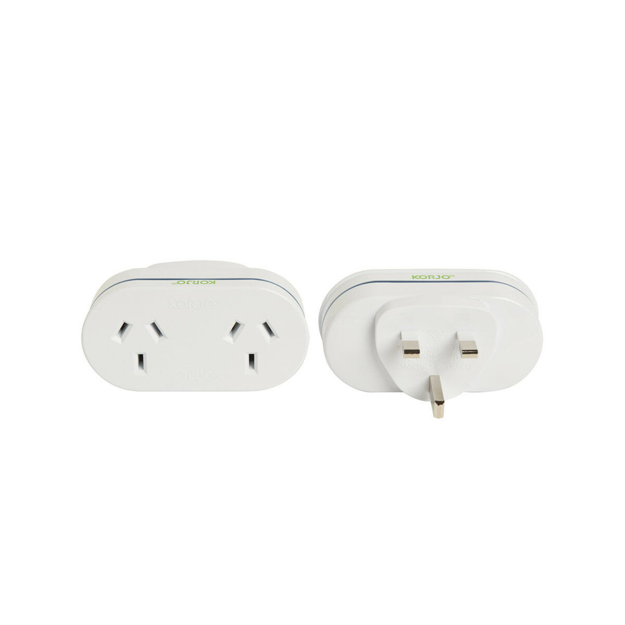 KORJO Travel Double Adaptor UK