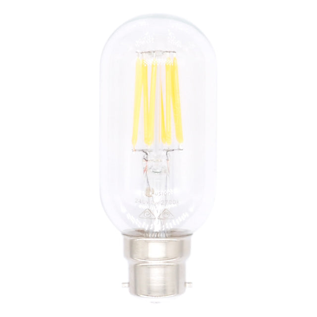 LUSION T45 Filament LED Light Bulb B22 240V 8W W/W 20971