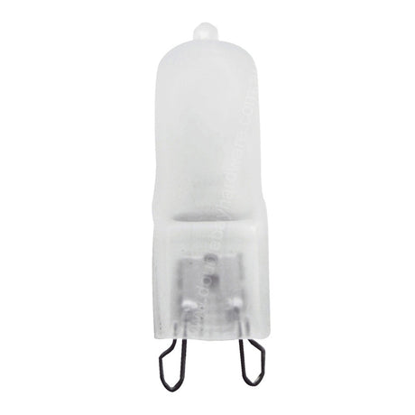 Lusion Bi-Pin Halogen Light Bulb G9 240V 28W Frosted 30401