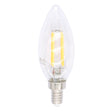 Lusion Candle Filament LED Light Bulb 240V 4W E12 W/W 20290