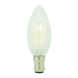 Lusion Candle LED Light Bulb B15 240V 4W Opal C/DL 20273