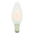 Lusion Candle LED Light Bulb B15 240V 4W Opal W/W 20258