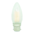 Lusion Candle LED Light Bulb B22 240V 4W Pearl W/W 20257