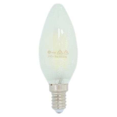 Lusion Candle LED Light Bulb E14 240V 4W Pearl C/DL 20270