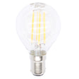 Lusion Fancy Round Filament LED Light Bulb B15 240V 4W C/DL 20237