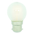 Lusion Fancy Round LED Light Bulb B22 240V 4W Pearl W/W 20262