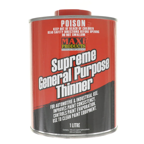 MAXI Supreme General Purpose Thinner 1L MAXGPT1