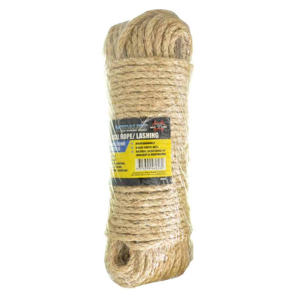 MEDALIST Sisal Rope 6mmX30m 46056