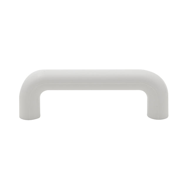 Prestige White Plastic Round D Handle 16X96mm 1044103