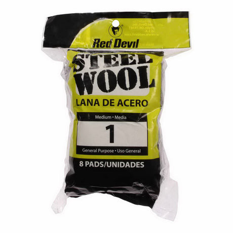 Red Devil Steel Wool 1 Medium For General Purpose Use RD324