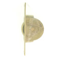 SUPERIOR BRASS Heavy Duty Sash Pulley Polished Brass 3099