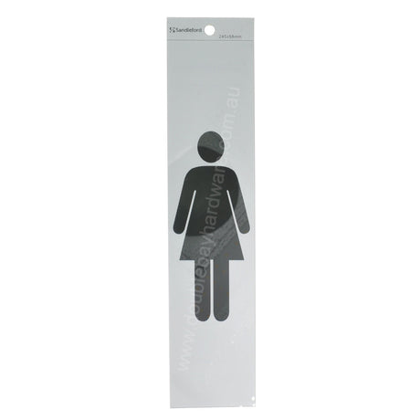 Sandleford Self Adhesive Ladies 245x58mm