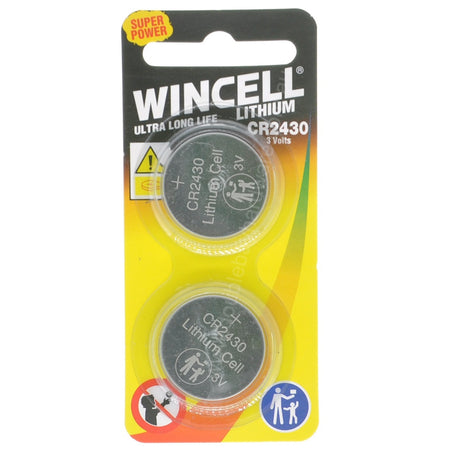 WINCELL Lithium Coin Cell Battery 3V 300mAh CR2430