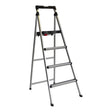 Werner 4 Step Aluminium Ladder With Tray 100kg Domestic AL404-4AZ