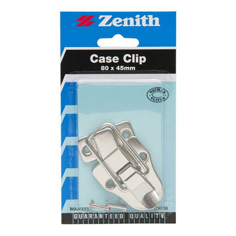 Zenith Nickel Plated Suitcase Clip 80x45mm WAA0009