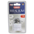 ABUS Titalium 50mm Padlock Higher Security & Less Weight 54TI/50 - Double Bay Hardware