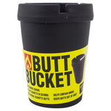 BUTT BUCKET Ashtray Plastic Black 31771 - Double Bay Hardware