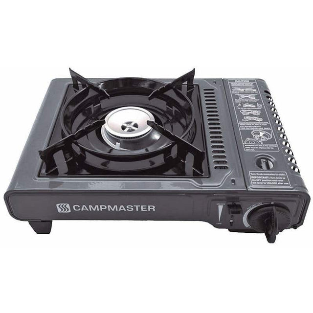 Campmaster Single Burner Butane Stove CM2215B - Double Bay Hardware