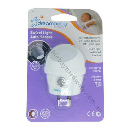 Dreambaby Swivel Light Auto-Sensor Night Light F804 - Double Bay Hardware