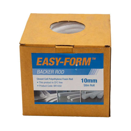 EASY-FORM Backer Rod Closed Cell Polyethylene Foam 10mmx50m 70346 - Double Bay Hardware