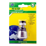 FIX-A-TAP Sink Spray Aerator Chrome Black 231123 - Double Bay Hardware