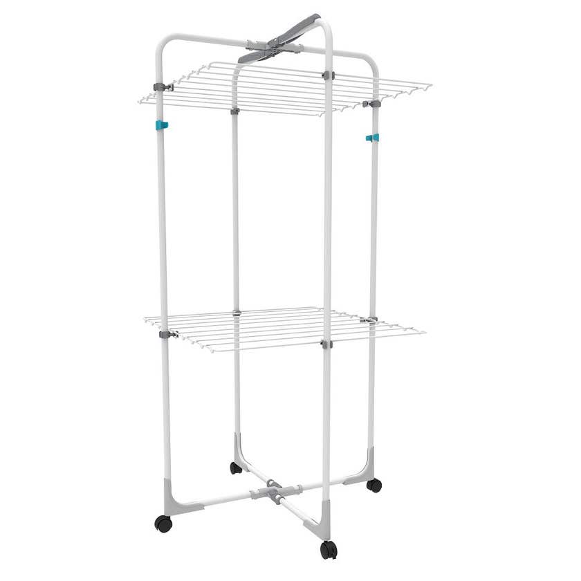 Hills Two Tier Mobile Tower Airer 2747178 – Double Bay Hardware