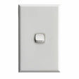 HPM Excel 1 Gang White Single Wall Switch 10A CDXL770/1WEWE - Double Bay Hardware