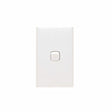 HPM Standard 1 Gang White Single Wall Switch 10A CD770/1WE - Double Bay Hardware