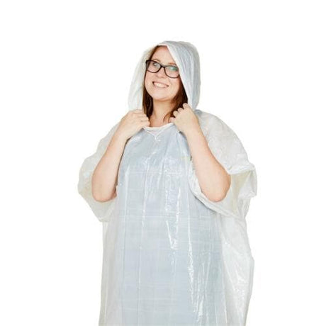 KORJO Adult Reusable Raincoat Poncho For Travel RC12 - Double Bay Hardware